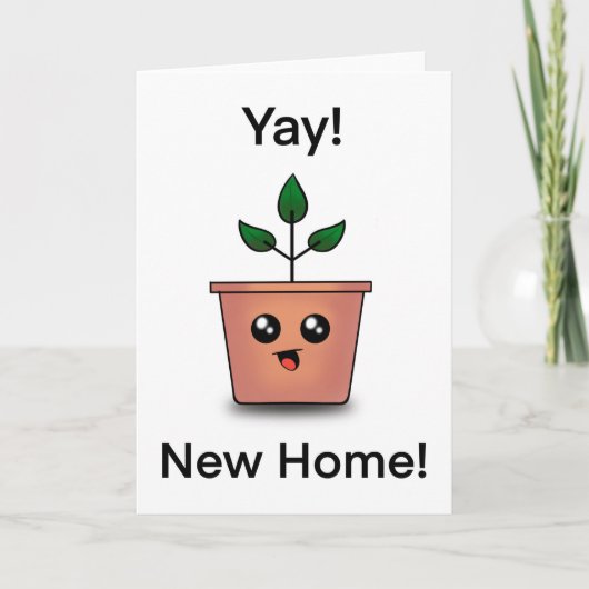 Nieuwe thuiskaart kaart (Voorkant)