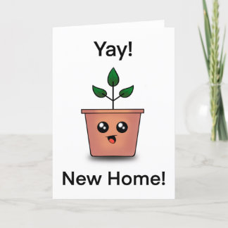 Nieuwe thuiskaart kaart