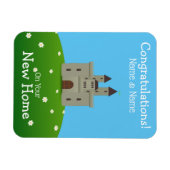 Nieuwe thuiskaart magneet (Horizontaal)