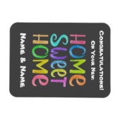 Nieuwe thuiskaart magneet (Horizontaal)