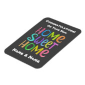 Nieuwe thuiskaart magneet (Linkerzijde)