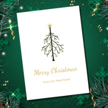 Nieuwe Thuiskerstboom Gold Green-beweging