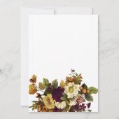 Nieuwe thuismoderne herfstprijs voor herfst kaart (Achterkant)