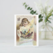 Nieuwe thuisnaaimachine aankondigingskaart (Staand voorkant)