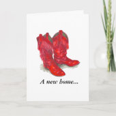 Nieuwe thuiswijziging van adreskaart aankondiging (Voorkant)