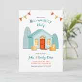 Nieuwe thuiswoning die je op de achtergrond speelt kaart (Staand voorkant)