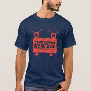 Nieuwe timmerman Leerling-timmerman timmerman T-shirt