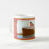 Nieuwe Titanic Coffee Cup Koffiemok (Voorkant links)