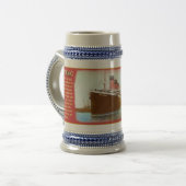 Nieuwe Titanic Stein Bierpul (Voorkant links)