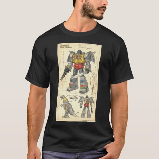 Nieuwe Transformers 2x0008 T-shirt (Voorkant)