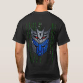 Nieuwe Transformers 2x0009 MATRIX ZWARTE T-SHIRT (Achterkant)