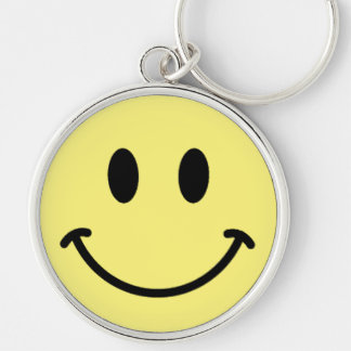 Nieuwe Trending Key Smiling Ring Sleutelhanger