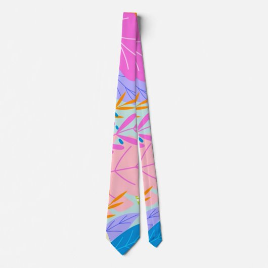 Nieuwe trendy moderne blad Stropdas (Voorkant)