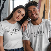 Nieuwe Trouwpakket T-Shirts op Maat voor Koppels
