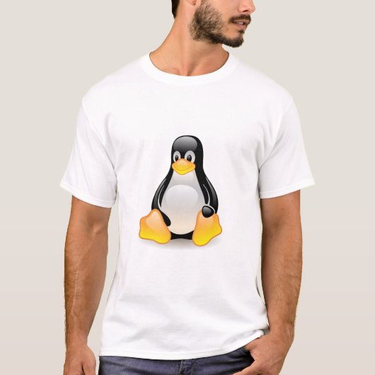 Nieuwe Tux T-shirt (Voorkant)