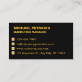 Nieuwe & tweedehands auto verkoop - Auto verkoop D Visitekaartje (Achterkant)