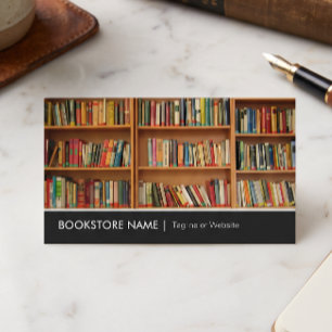 Nieuwe tweedehands boekwinkel bibliotheek - Boeken Visitekaartje