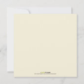 Nieuwe uitnodiging van de Partij van de Jubileum ( (Achterkant)