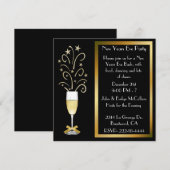 Nieuwe Uitnodigingen van de Eve Partij van Jaren (Voorkant / Achterkant)