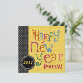 Nieuwe Uitnodigingen van de Eve Partij van Jaren (Staand voorkant)