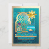 Nieuwe Uitnodigingen van de nieuwjaarspartij Nowru (Voorkant)