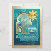 Nieuwe Uitnodigingen van de nieuwjaarspartij Nowru (Voorkant)