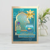 Nieuwe Uitnodigingen van de nieuwjaarspartij Nowru (Staand voorkant)