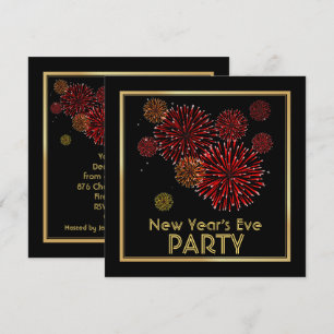 Nieuwe uitnodigingen van Red and Gold Fireworks