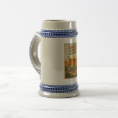 Nieuwe Ulm MN Duitse Bier Oktoberfest Bierpul (Voorkant links)