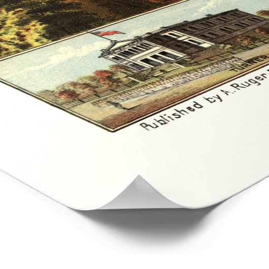 Nieuwe Ulm, MN Panorama Map - 1870 Poster (Hoek)