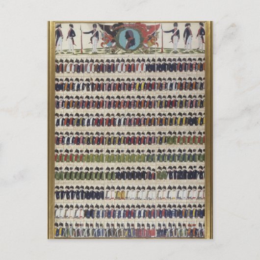 Nieuwe uniforme design voor de Koninklijke Pruisen Briefkaart (Voorkant)