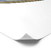 Nieuwe Uruguay 2010 Fans Futbol badge Poster (Hoek)