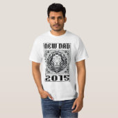 Nieuwe vader 2015 t-shirt (Voorkant volledig)