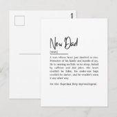 Nieuwe Vader Definitie – Grappige en Hartverwarmen Briefkaart (Voorkant / Achterkant)