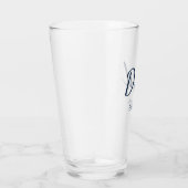 Nieuwe vader eerste Vaderdag minimalist Glas (Rechts)