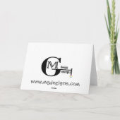 nieuwe vader, gefeliciteerd kaart (Achterkant)