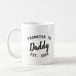 Nieuwe vader gepromoveerd voor papa Gift Simple Koffiemok