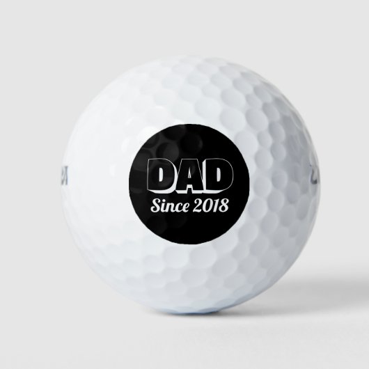Nieuwe vader golfballen (Voorkant)