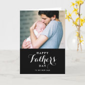 Nieuwe vader | Happy Vaderdag Kaart (Gele Bloem)