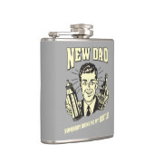 Nieuwe vader: Iemand brengt me mijn fles mee Heupfles (Rechts)