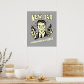Nieuwe vader: Iemand brengt me mijn fles mee Poster (Keuken)