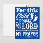 Nieuwe vader nieuwe moeder briefkaart (Voorkant / Achterkant)