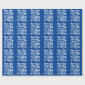 Nieuwe vader nieuwe moeder cadeaupapier (Vlak)