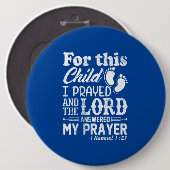 Nieuwe vader nieuwe moeder ronde button 6,0 cm (Voorkant /achterkant)