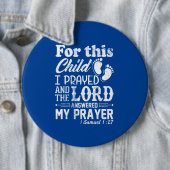 Nieuwe vader nieuwe moeder ronde button 6,0 cm (In situ)