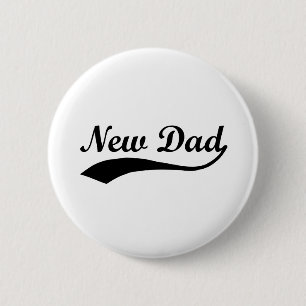 Nieuwe vader ronde button 5,7 cm