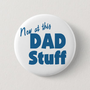 Nieuwe vader ronde button 5,7 cm