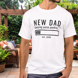 Nieuwe Vader Slaappatch in Behandeling Grappig Zwa T-shirt