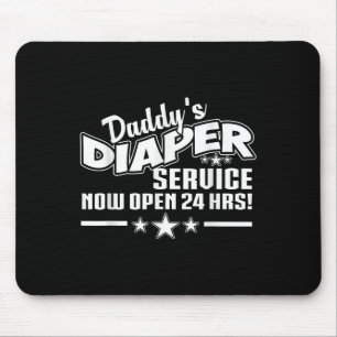 Nieuwe vader vader shirt vaders luierservice nu ge muismat