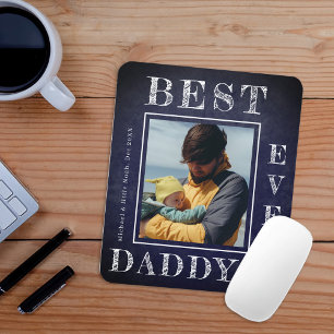 Nieuwe vaders foto op maat van First Fathers Day Muismat
